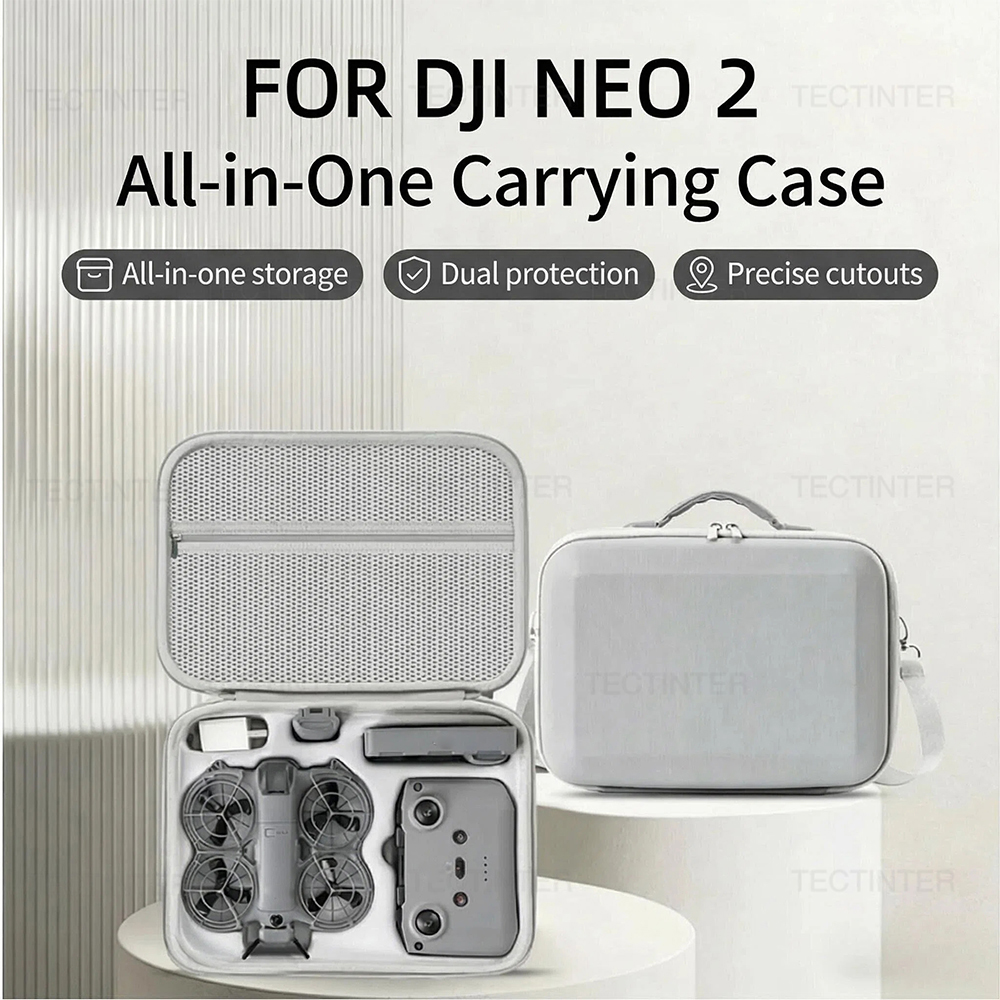 Drone Carrying Case - Portable Travel Organizer Bag Case For