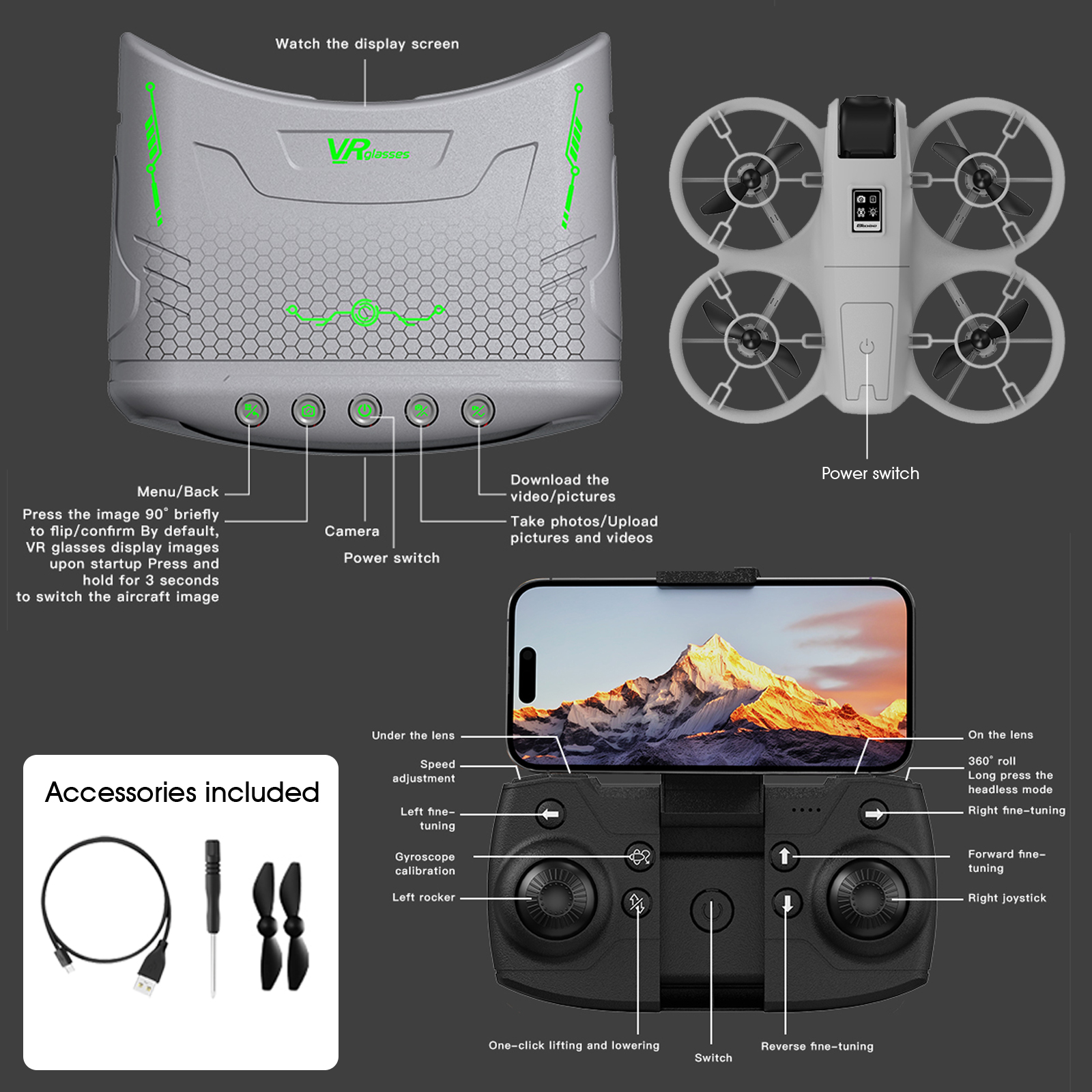 Mini Drone That Is Easy For Be - Drone Power Bank review and price