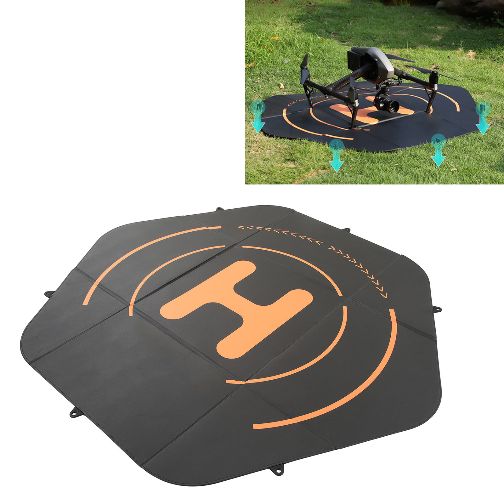 Drone Landing Pads Black Helic - Drone Landing Pad review and price