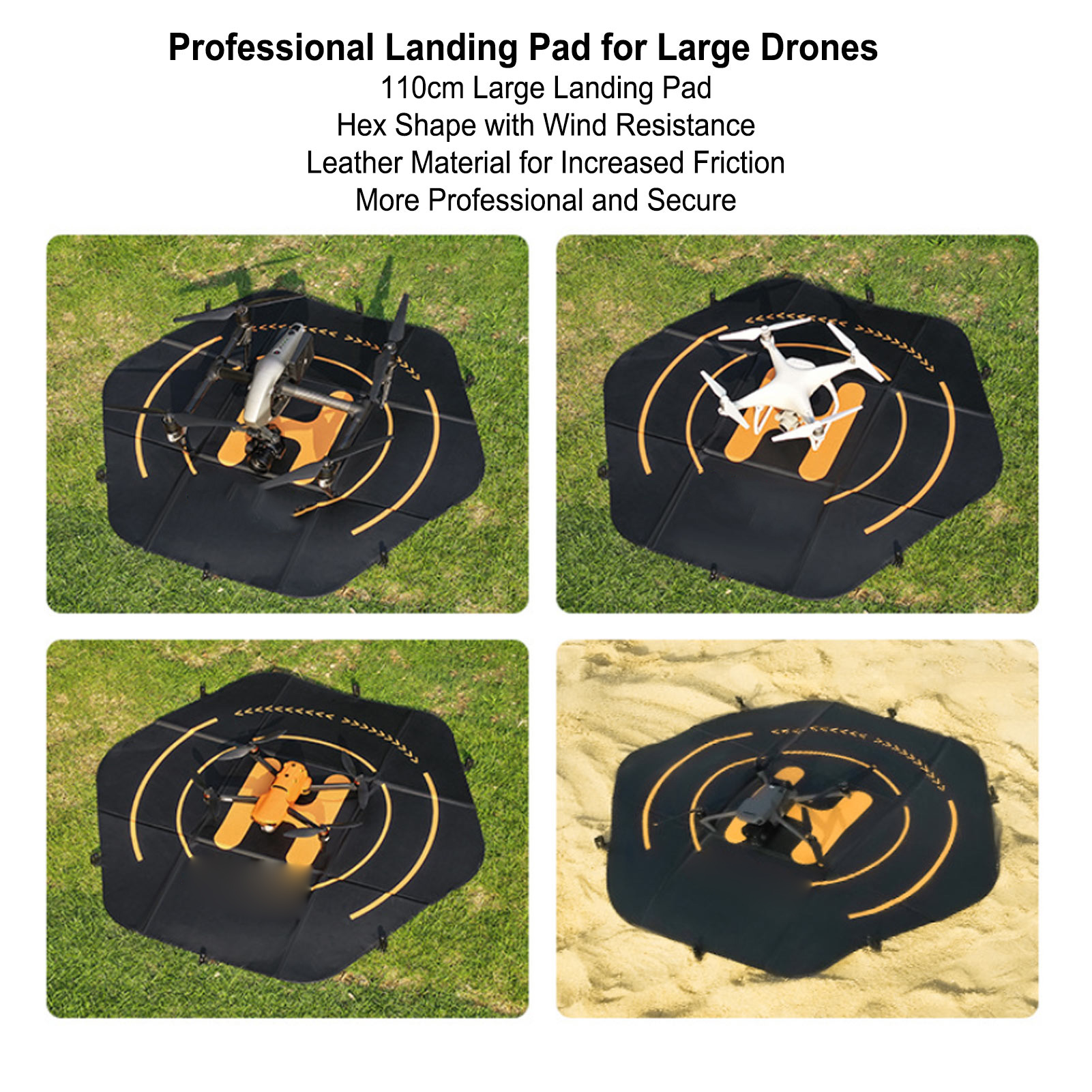 Drone Landing Pads Black Helic - Drone Landing Pad review and price