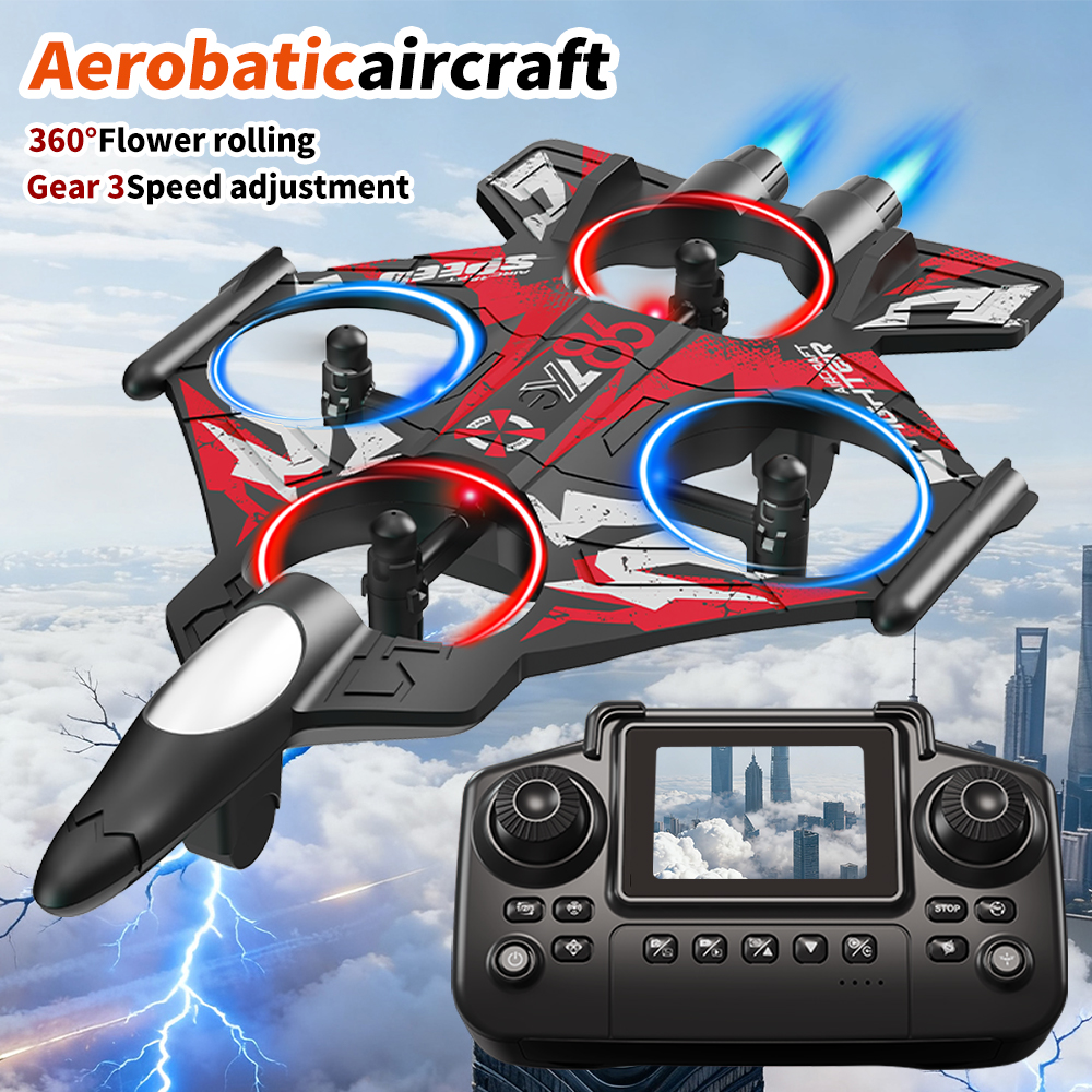 Fighter Jet Drone With Screen  - Drone Controller Screen review and price