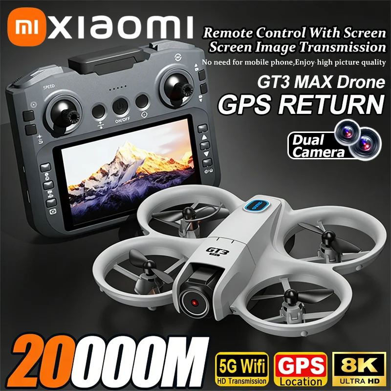 Xiaomi GT3 MAX GPS Drone 8K Ae - Drone Power Bank review and price