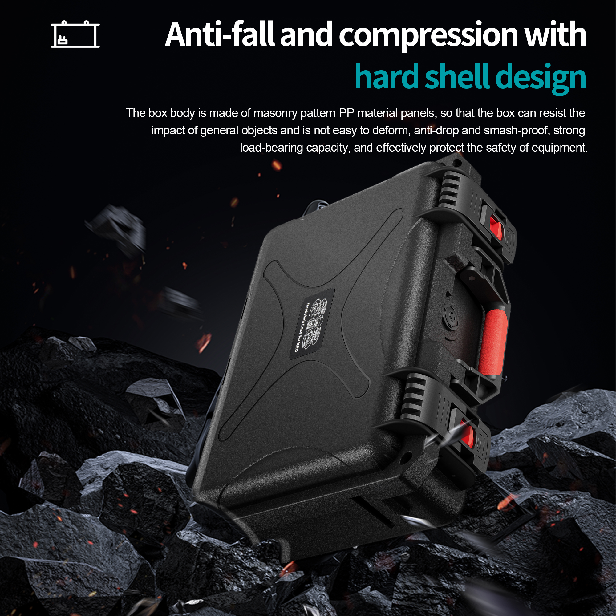 Portable Hard Waterproof Case  - Drone Controller Hood review and price