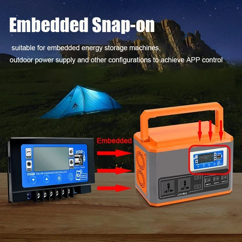 30A 60A Bluetooth WiFi Solar C - Drone Solar Charger review and price