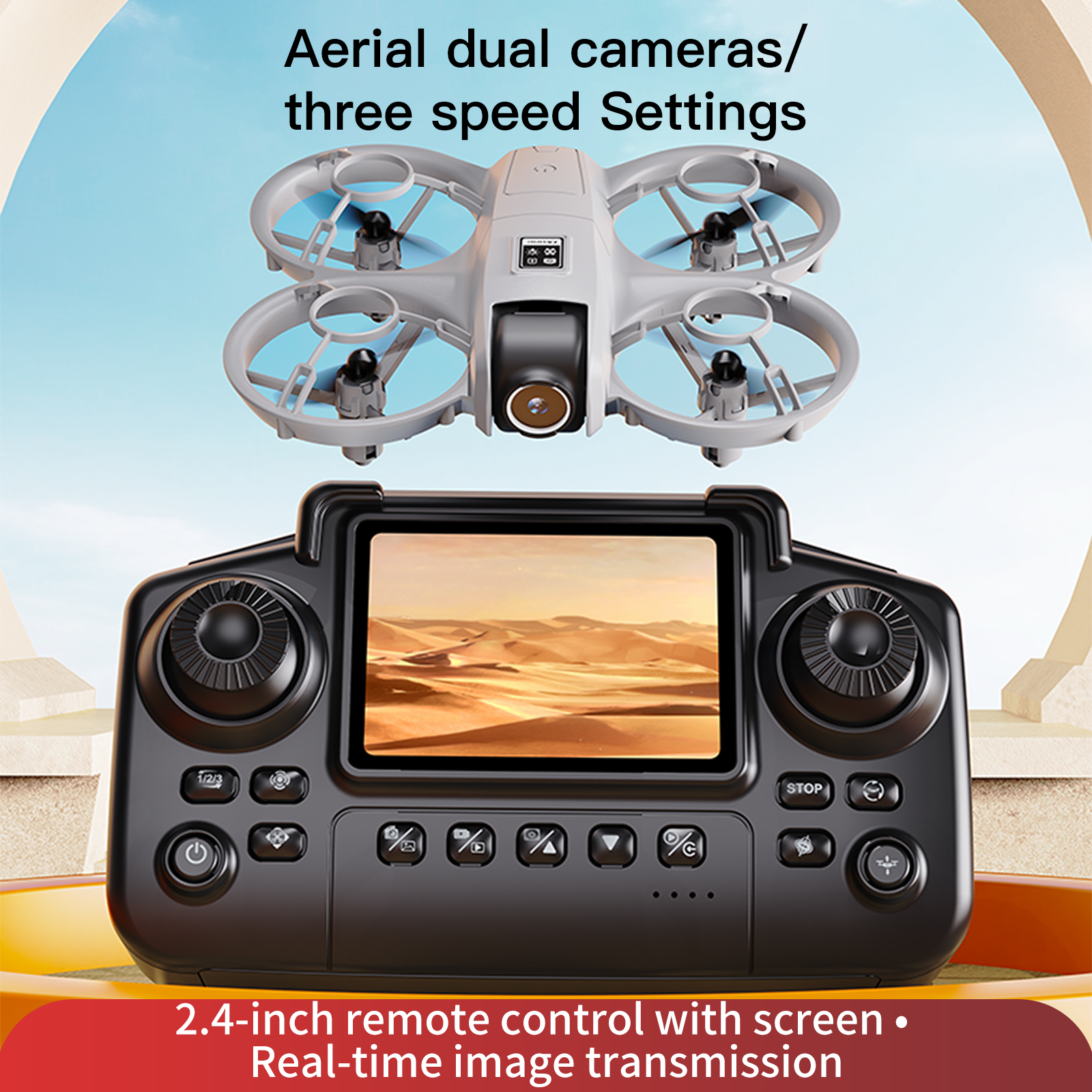 YL3 Remote-Controlled Drone wi - Drone Controller Screen review and price