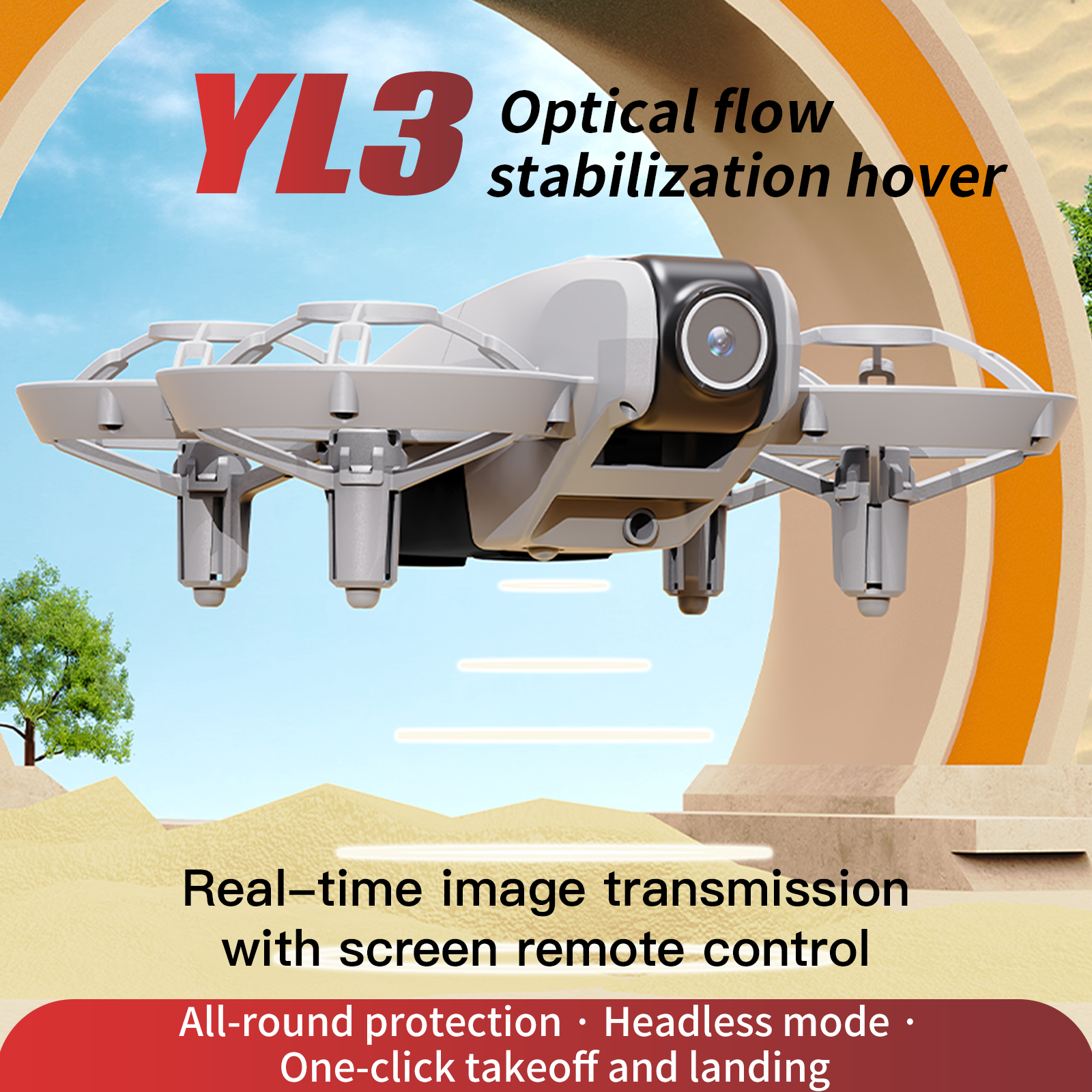 YL3 Remote-Controlled Drone wi - Drone Controller Screen review and price