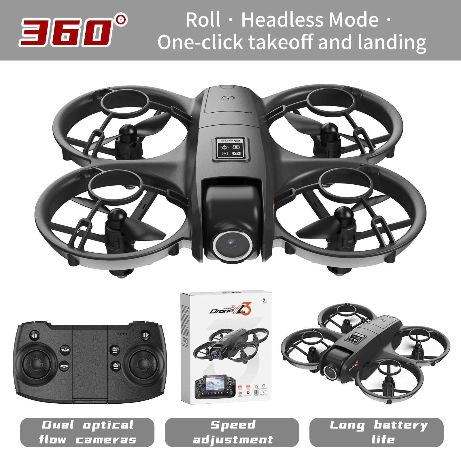 YL3 Remote-Controlled Drone wi - Drone Controller Screen review and price