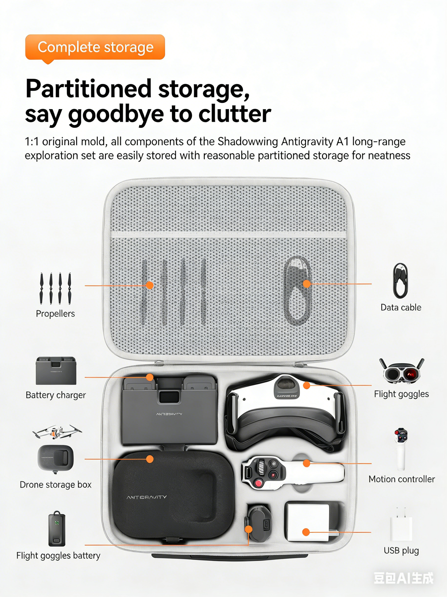 For Antigravity A1 Storage Bag - Drone Backpack review and price