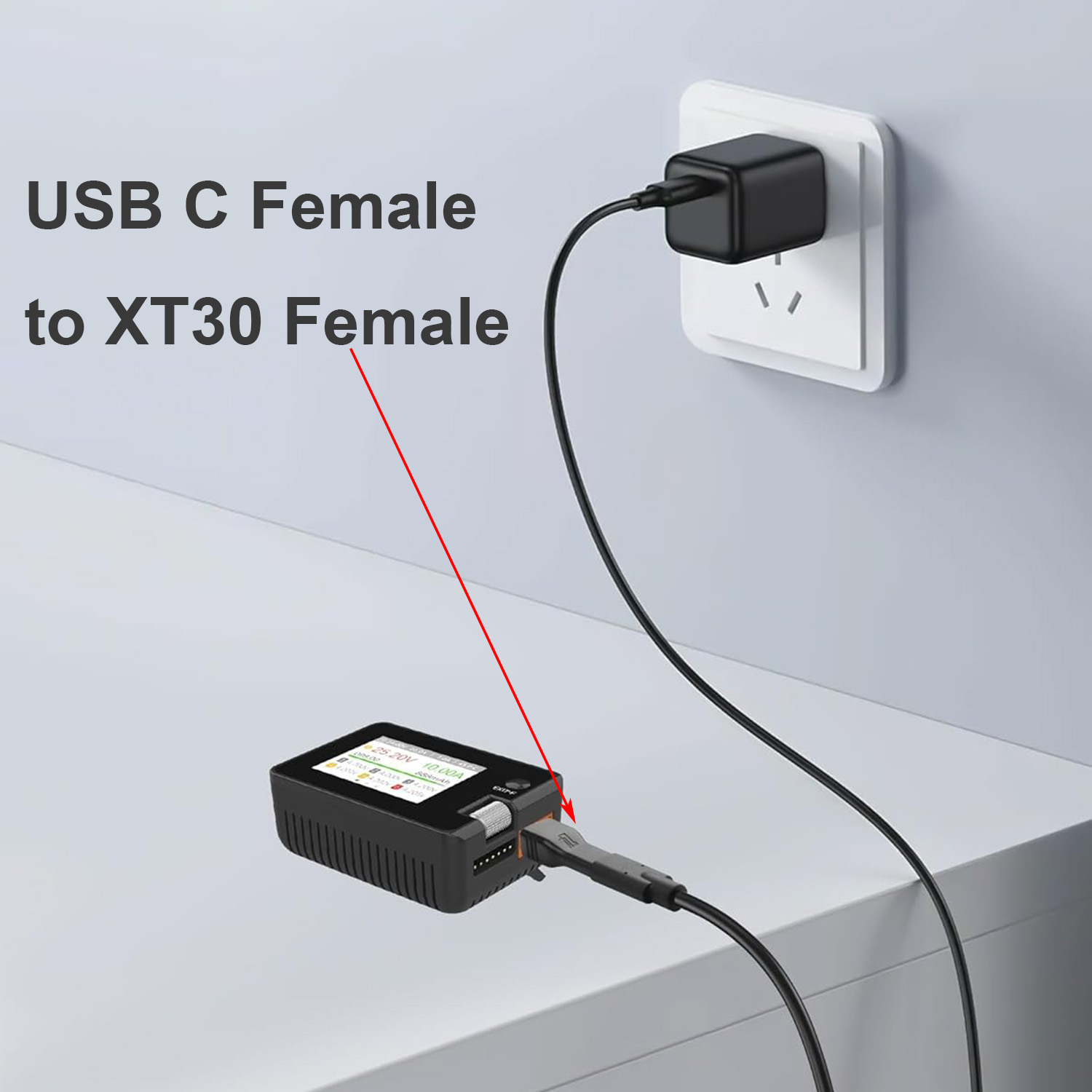 1pc USB Type C Female Input to - Drone Power Bank review and price