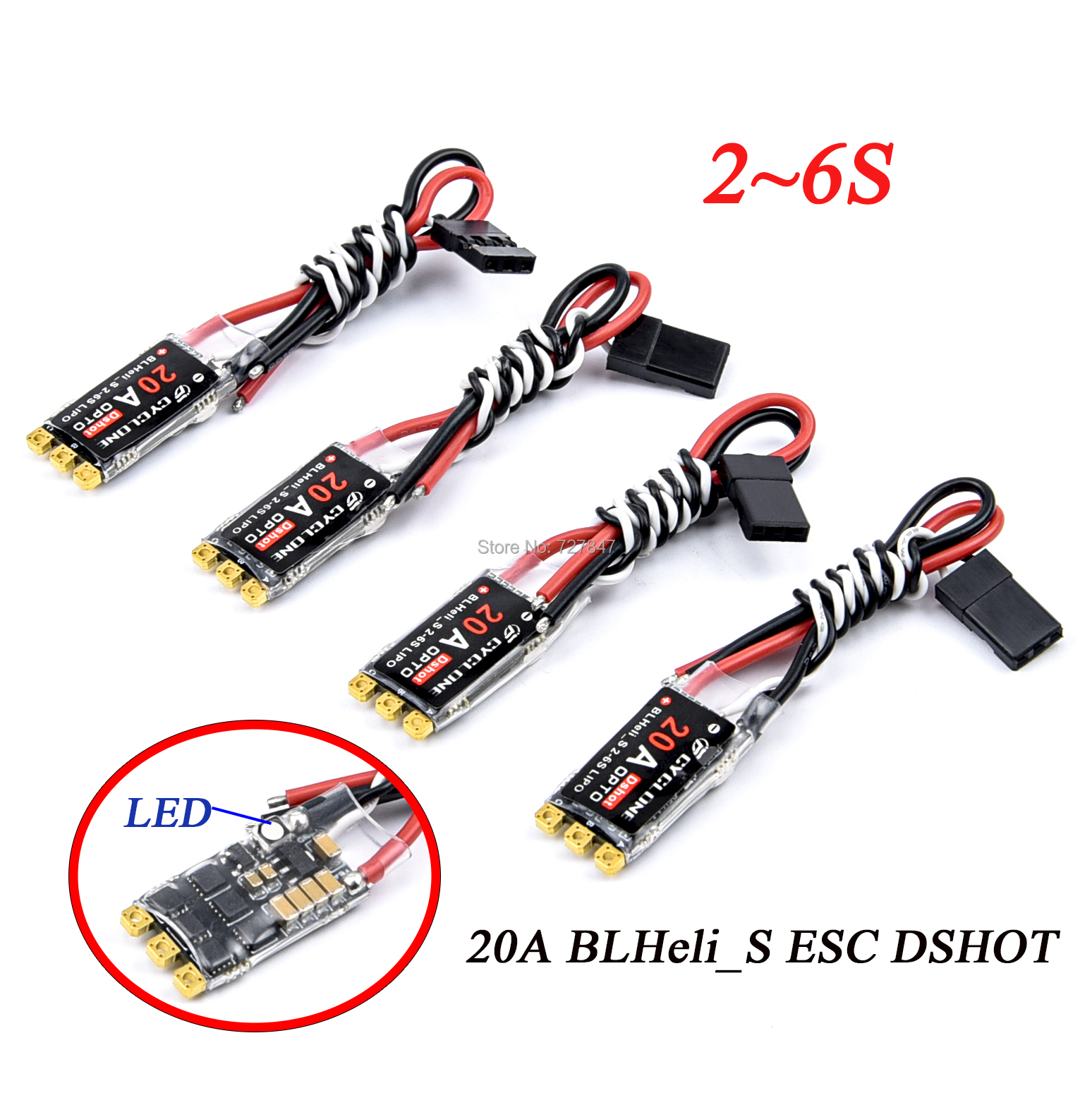 Cyclone 20A 35A 45A BLHeli_S D - Drone Beacon Light review and price
